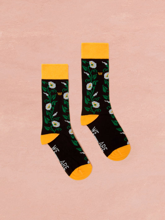 UNISEX SOCKS - MOONFLOWERS