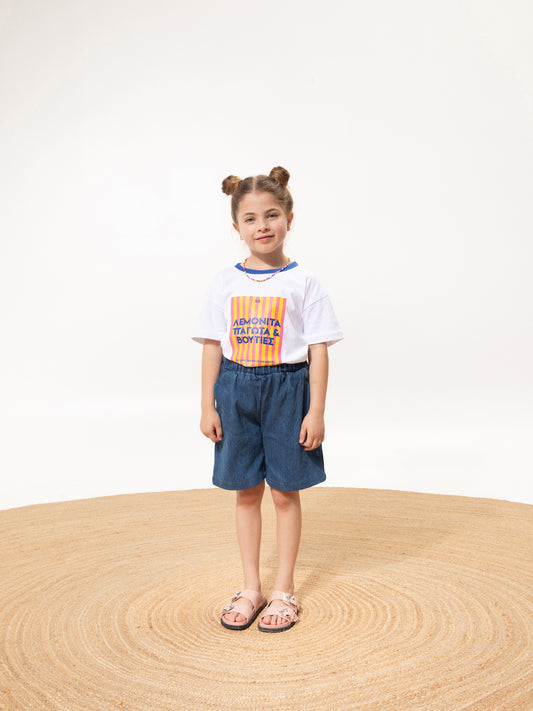 KIDS T-SHIRT LEMONITA BLUE