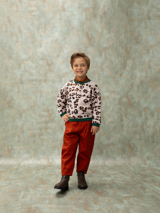 SWEATER - LEOPARD