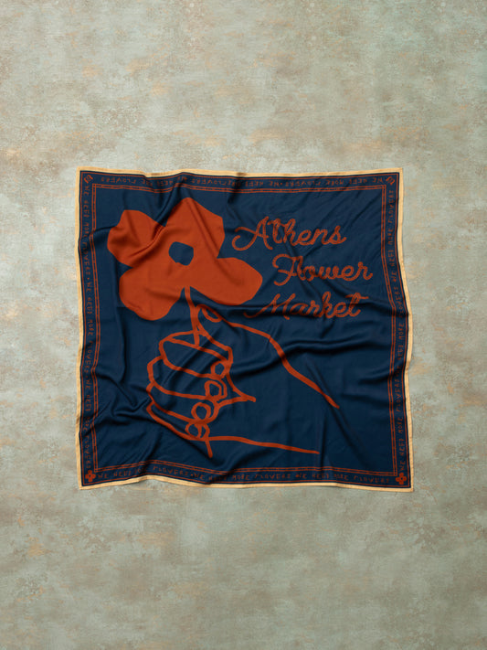 BANDANA SCARF - ATHENS FLOWER MARKET