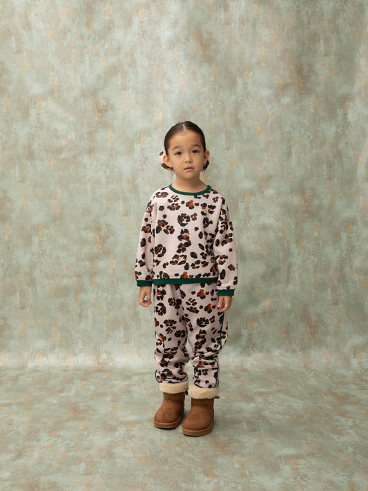 TRACK PANTS - LEOPARD