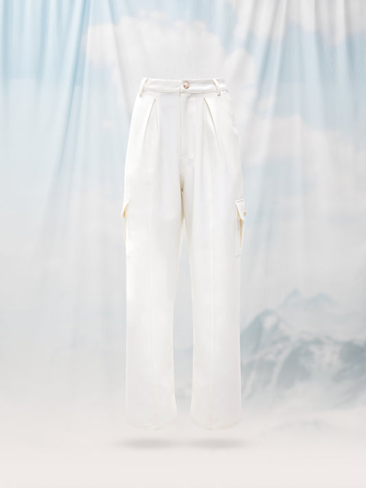 CARGO PANTS IVORY
