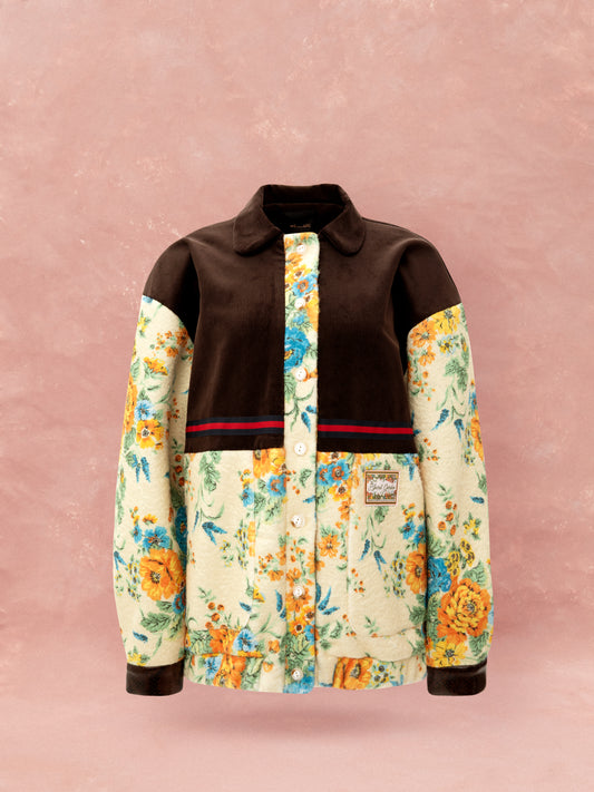 BOMBER JACKET - TAPETSARIA CREAM