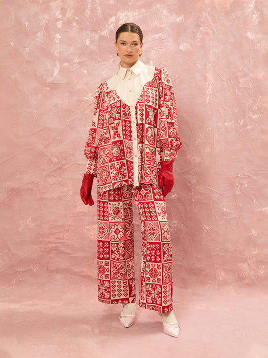 OVERSIZED SHIRT - KOUVERTA