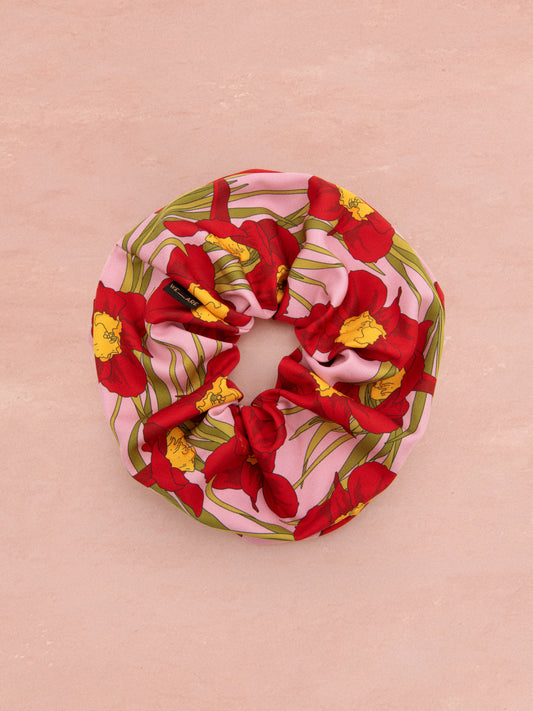 SCRUNCHIE - NARCISSUS PINK