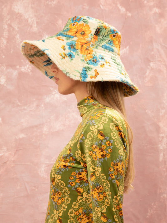 OVERSIZED BUCKET HAT - TAPETSARIA CREAM