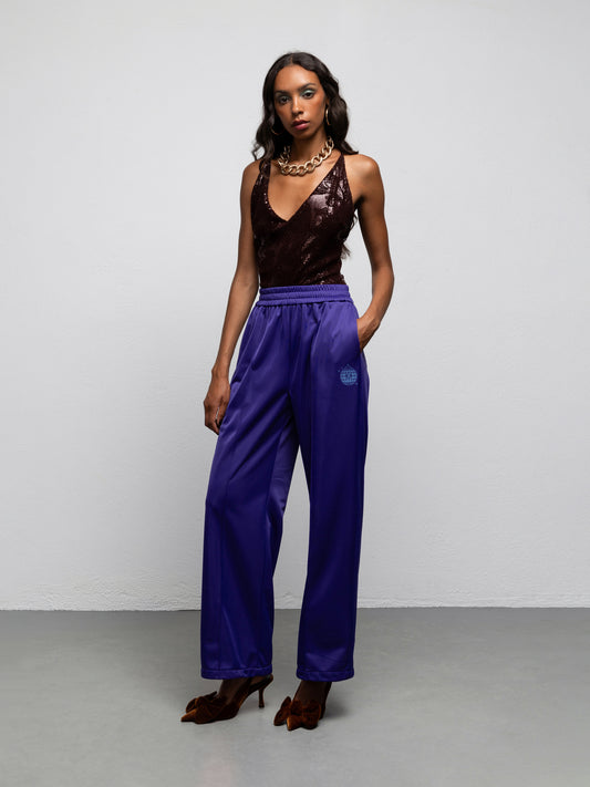 GROOVE TRACK PANTS - PURPLE