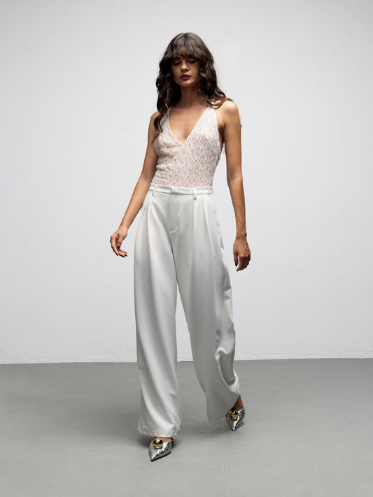 JAGGER PANTS - WHITE