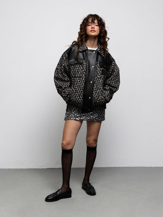 MICK BIKER JACKET - BLACK