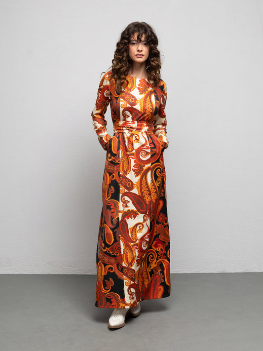 TALITHA DRESS - PAISLEY