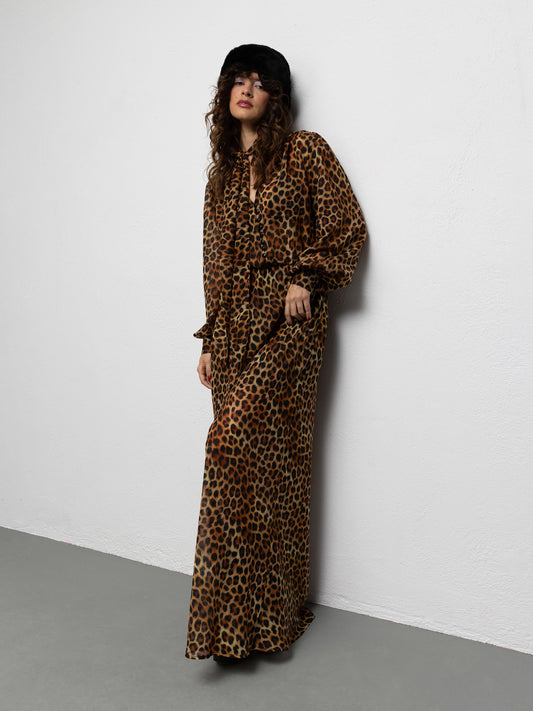 MERCER DRESS - LEOPARD