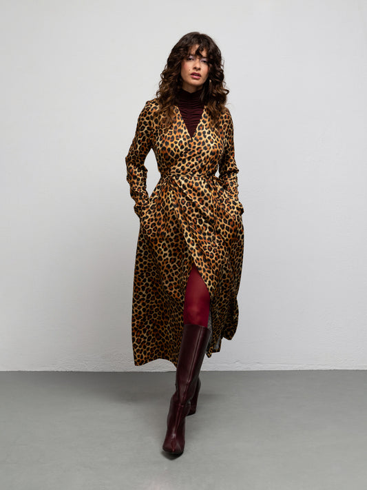 ECLIPSE DRESS - LEOPARD