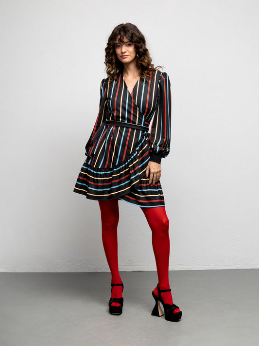 TWIGGY DRESS - STRIPES