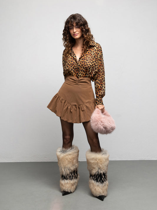FREDDIE SHIRT - LEOPARD