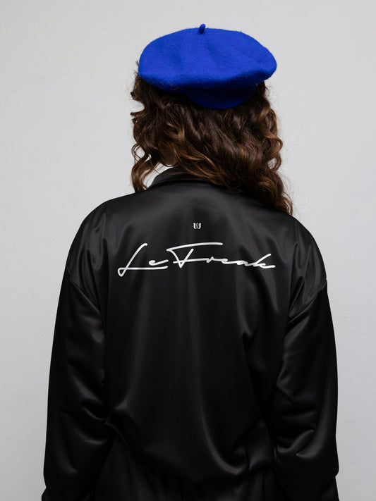 FEVER TRACK JACKET - BLACK