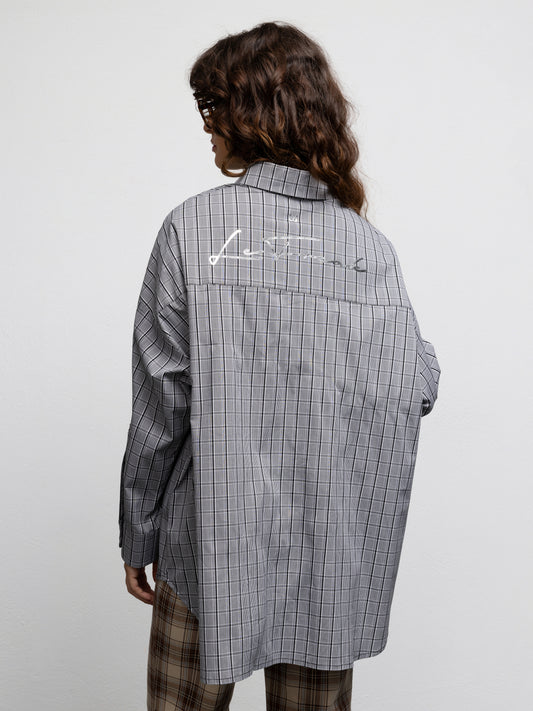 LE FREAK SHIRT - CHECK GREY