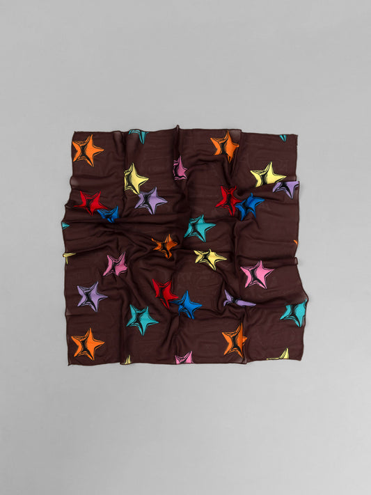 CHIFFON SCARF - STAR BALLOONS