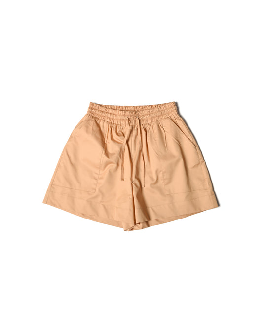 COTTON SHORTS - BEIGE