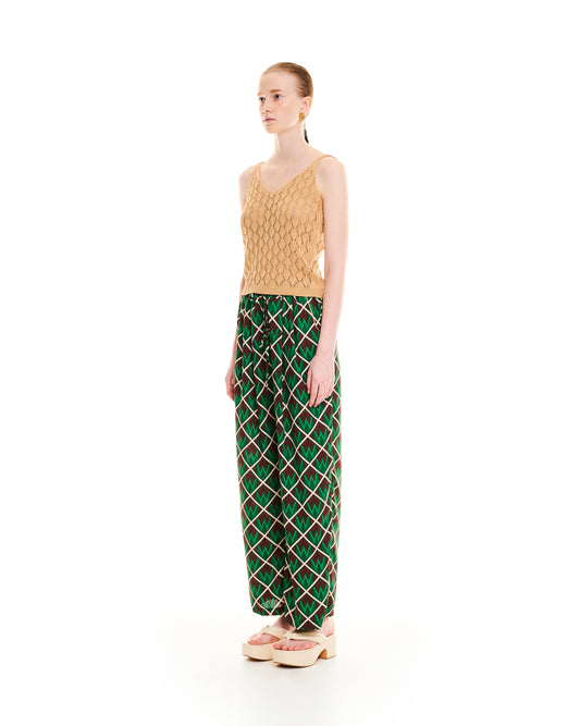 PAJAMA PANTS - W LOGO