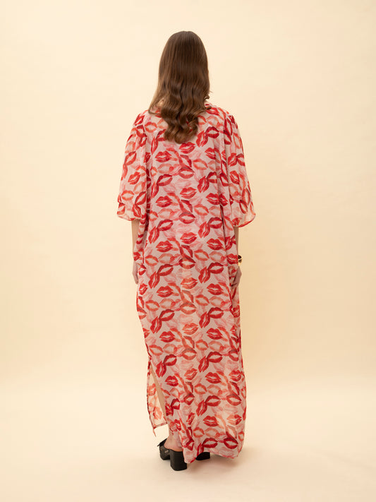 KAFTAN DRESS KISSES