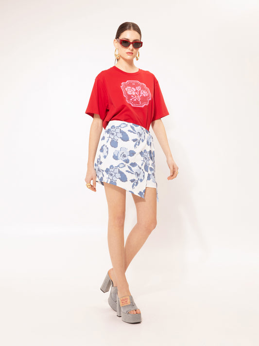 SKORTS KENTIMA BLUE