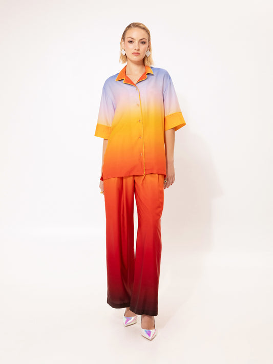 PAJAMA SATIN SHIRT ILIOVASILEMA