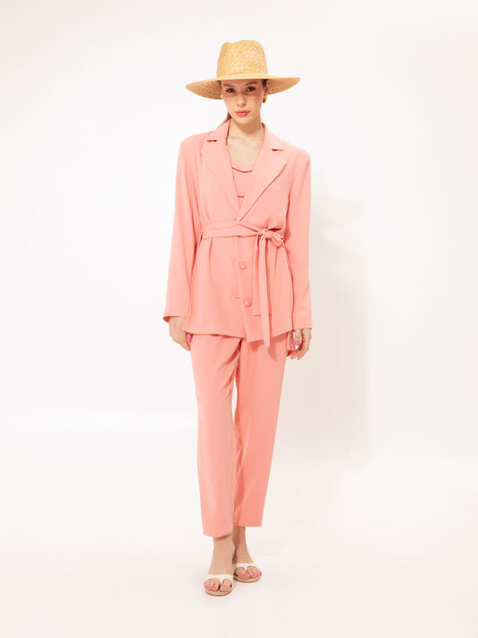 OVERSIZED BLAZER CORAL