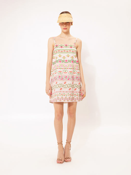 A-LINE MINI DRESS FOLKLORE