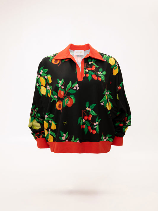LONG-SLEEVE SWEATER FRUITS