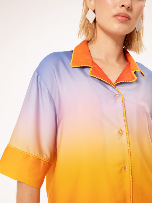PAJAMA SATIN SHIRT ILIOVASILEMA