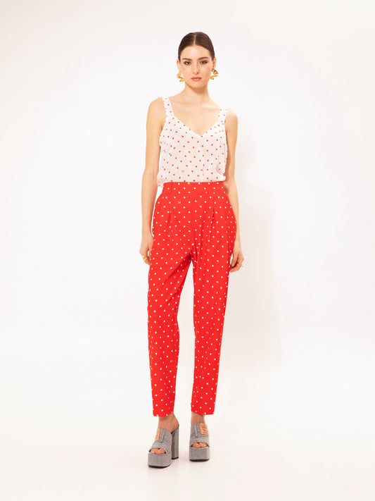 CHIFFON TOP POUA WHITE
