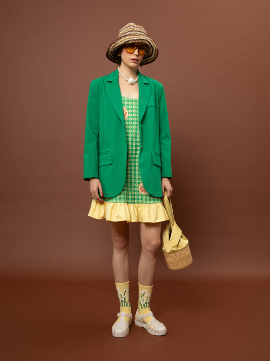 OVERSIZED BLAZER - GREEN