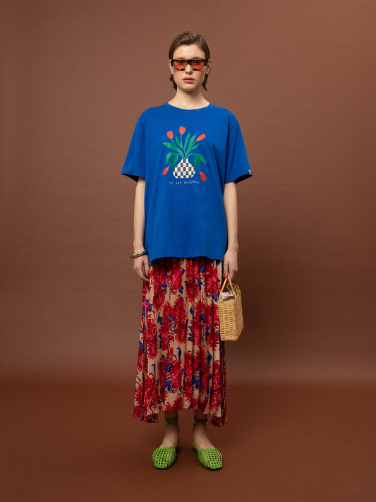 OVERSIZED T-SHIRT - ROYAL BLUE