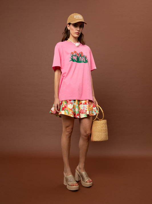 OVERSIZED T-SHIRT - PINK