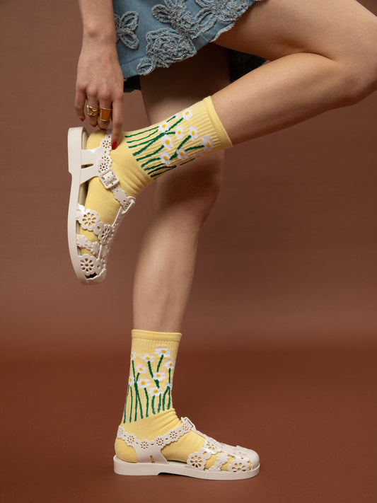 UNISEX SOCKS - FLOWERS