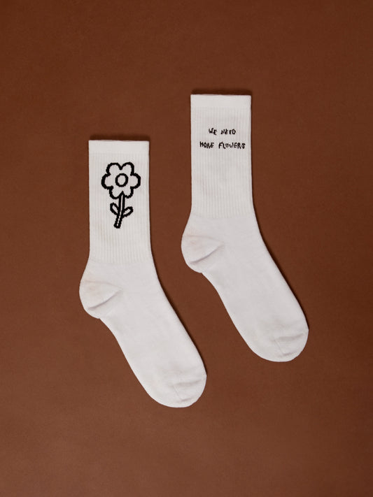 UNISEX SOCKS - WHITE
