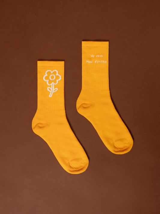 UNISEX SOCKS - YELLOW