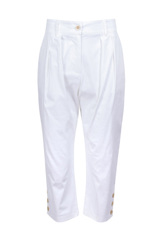 CAPRI PANTS - WHITE