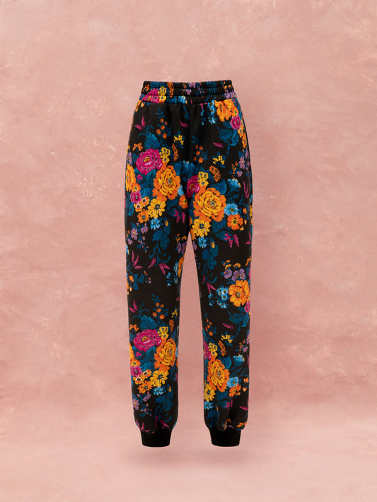 FUTTER TRACK PANTS - TAPETSARIA BLACK