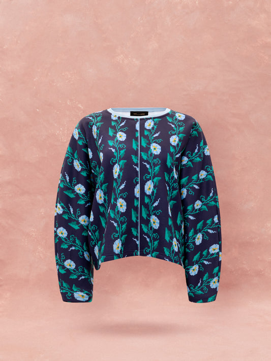 FUTTER TOP - MOONFLOWERS