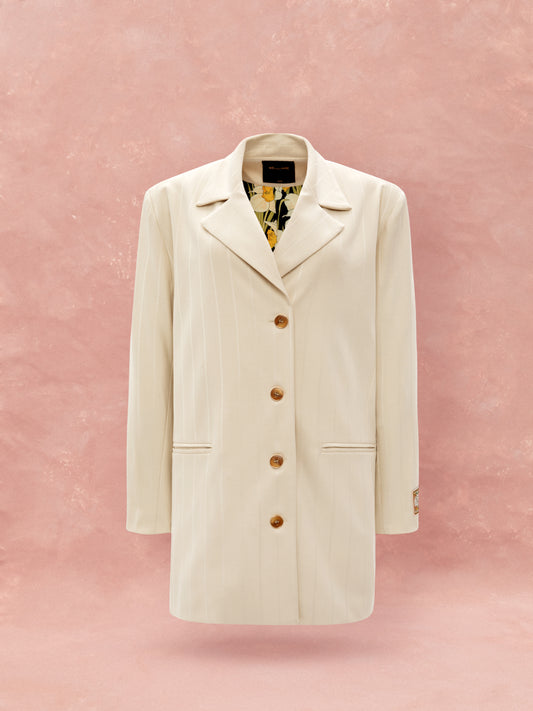 OVERSIZED BLAZER - IVORY