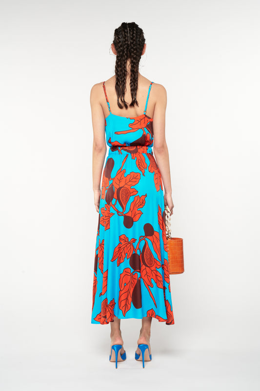ELASTICATED-WAIST SKIRT - FIGS
