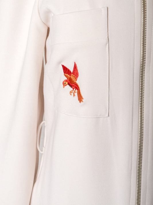 LOOSE JUMPSUIT IVORY