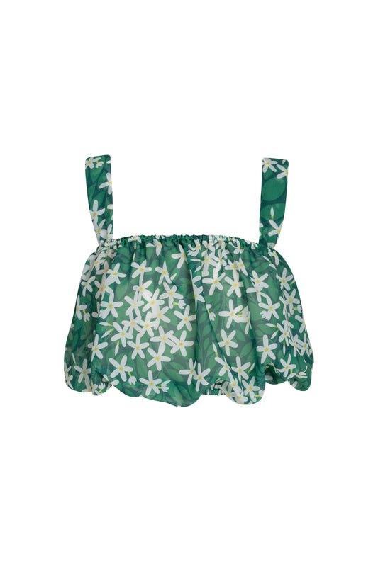 CHIFFON CROP TOP - JASMINE