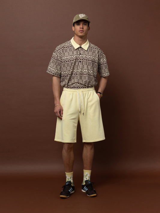FUTTER SHORTS - BUTTER YELLOW