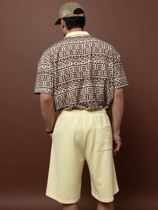FUTTER SHORTS - BUTTER YELLOW