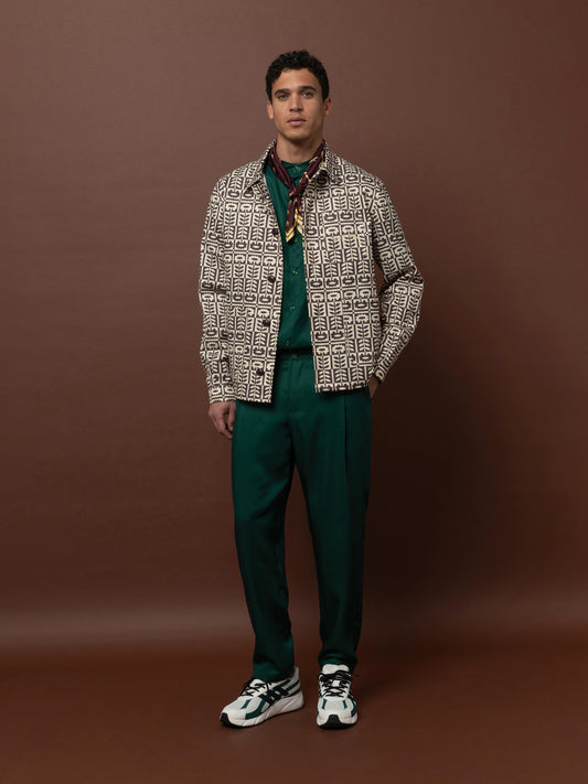 LIGHT SHIRT/JACKET - FOLK FLORAL