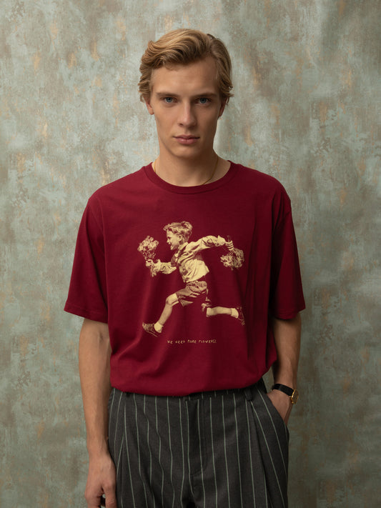 UNISEX T-SHIRT - FLOWER BOY