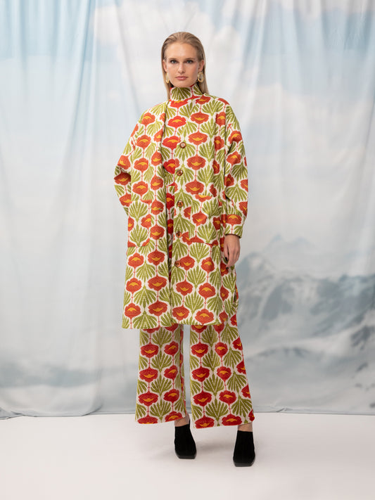 OVERSIZED COAT GARLAND IVORY