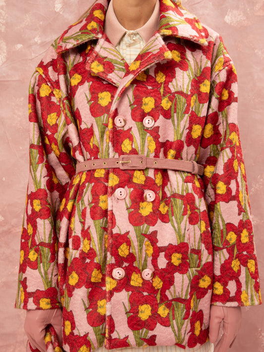 MIDI OVERCOAT - NARCISSUS PINK